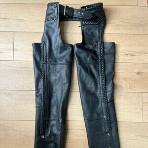 FMC Leather Biking Chaps (XXS)